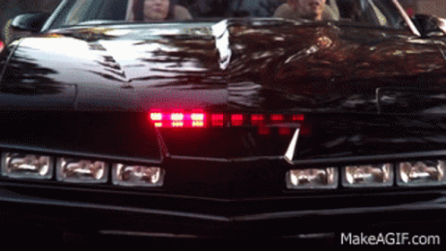 Knight Rider KITT scanner animation